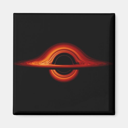 Zwart-heupschijf Magneet (Voorkant)