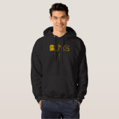 ZWART HOODIE (Voorkant volledig)