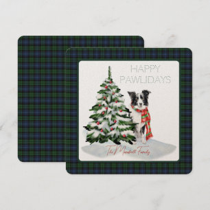 Zwart horloge Oude Tartan Gelukkige Pawholidays Ho