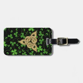 Zwart Iers Knotwerk - Aanpassen Bagagelabel
