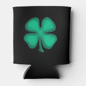 Zwart Iers koelbox 2-zijdig Blikjeskoeler (Voorkant)