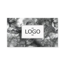 Zwart inkt Visitekaartje