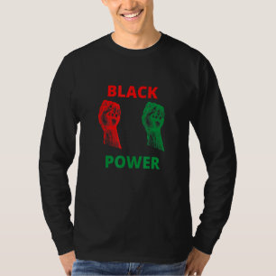 Zwart is een geweldige krachtige Visionaire revolu T-shirt