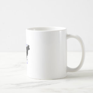 Zwart is prachtig koffiemok