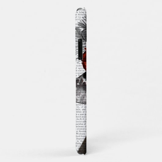 Zwart katje met Pet van Fabulous Case-Mate iPhone Case (Achterkant/rechts)