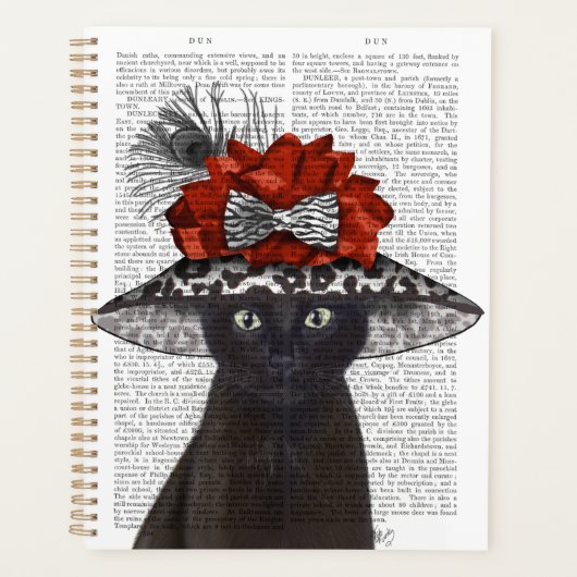 Zwart katje met Pet van Fabulous Planner (Voorkant)
