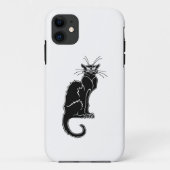 zwart kattendierensilhouet Case-Mate iPhone case (Achterkant)