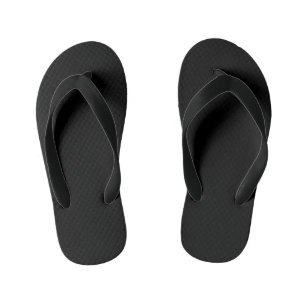Zwart Kinder Teenslippers