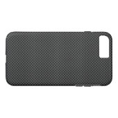 Zwart koolstofvezel stijl Afdrukachtergrond Case-Mate iPhone Case (Achterkant (Horizontaal))