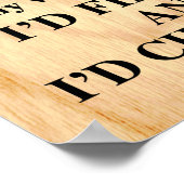 Zwart koppel ik kies jou poster (Hoek)