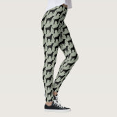 Zwart lab leggings (Rechts)