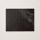 zwart lab legpuzzel (Horizontaal)