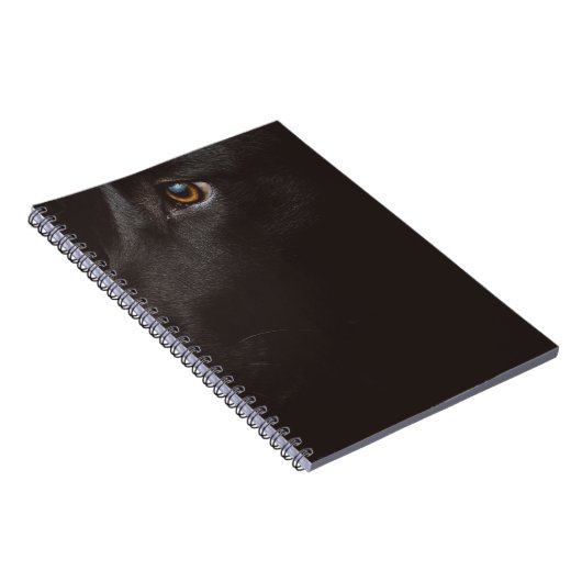 zwart lab notitieboek (Rechterzijde)