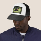 Zwart lab trucker pet (In situ)