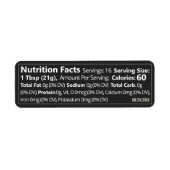 Zwart label Kleine bijenhoningvoeding (Voorkant)