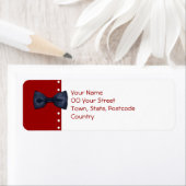 Zwart label retouradres (Insitu)