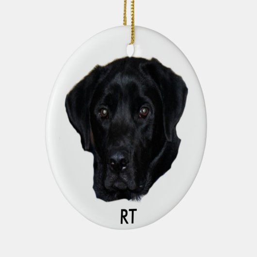 Zwart-labversiering Keramisch Ornament (Rechts)