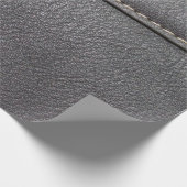 Zwart leder met witte rok cadeaupapier (Hoek)