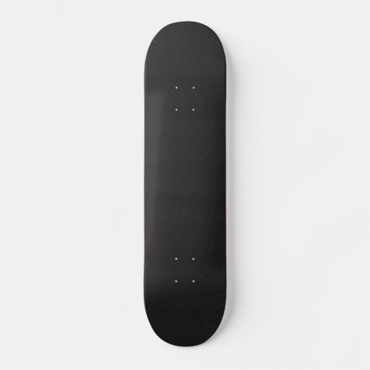 Zwart leder skateboard (Voorkant)