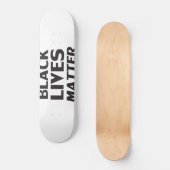 zwart leven - skateboard (Voorkant)