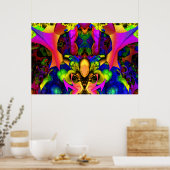 Zwart lichte Poster voor beeldbewerking 7 (Keuken)