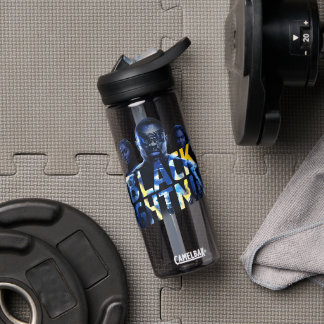 Zwart Lightning Heroes Graphic Waterfles