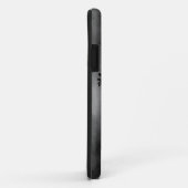 Zwart lint met vleugels Case-Mate iPhone case (Achterkant/rechts)