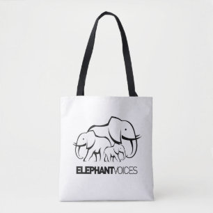 Zwart Logo - (Verkleining - Hergebruik - Recyclen) Tote Bag