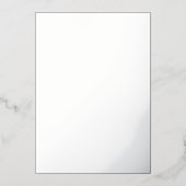 Zwart  maak je eigen folie feestdagenkaart (Voorkant)