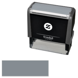 Zwart  maak je eigen zelfinktende stempel