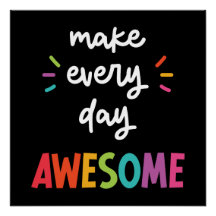 Zwart maakt elke dag Geweldige