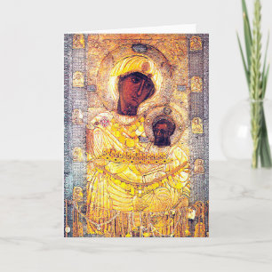 Zwart Madonna Kaart