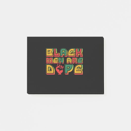 zwart_mannen_are_dope_01 post-it® notes (Voorkant)