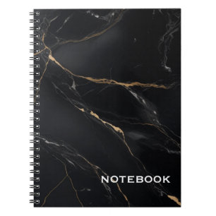 ZWART MARMER NOTITIEBOEK