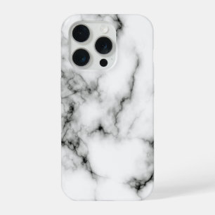 Zwart marmeren ontwerp iPhone hoesje iPhone 15 Pro Hoesje