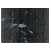 Zwart marmerpatroon snijplank (Voorkant)