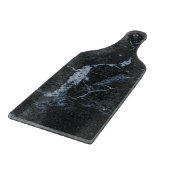 Zwart marmerpatroon snijplank (Hoek)
