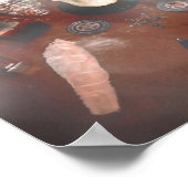 Zwart massaltar poster (Hoek)