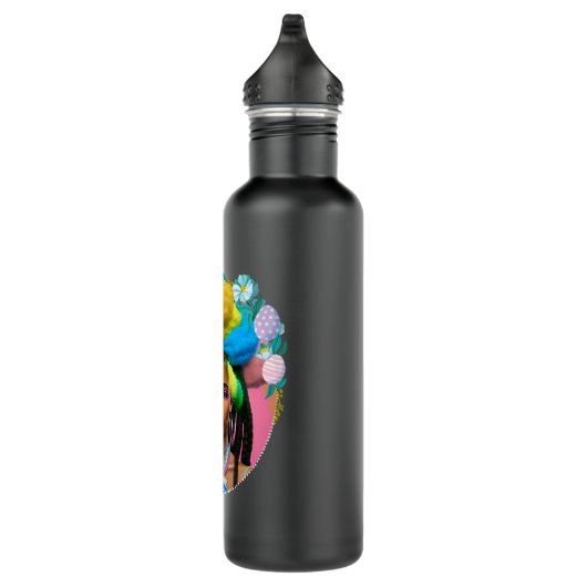 Zwart Meisje Pasen Magic Bruin Huid Meisjes Lente Waterfles (Rechts)