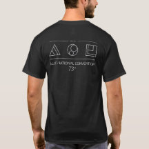 Zwart met grijze logo TShirt