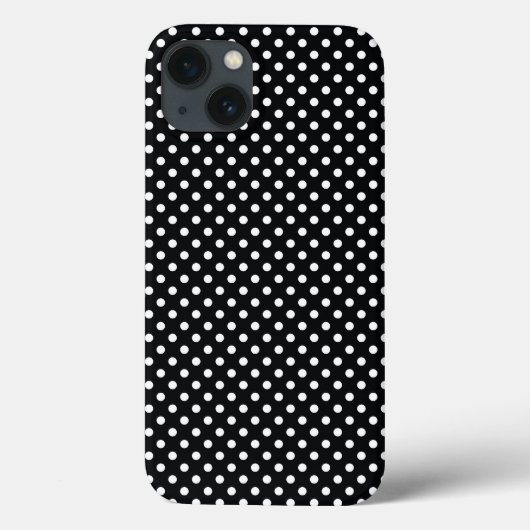 Zwart met witte haarpunten Case-Mate iPhone case (Achterkant)