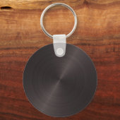 Zwart metaal sleutelhanger (Voorkant)