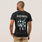 Zwart metaal t-shirt (Achterkant volledig)