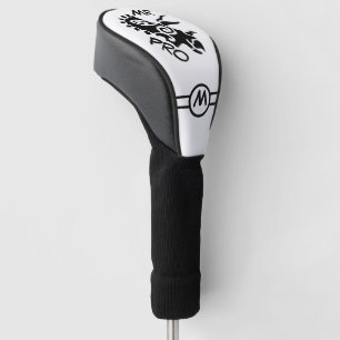 Zwart Mister Pro Triceratops Bekwame Oude Golfheadcover