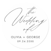 Zwart Modern Script Kalligrafie