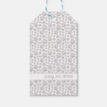 Zwart monochroom geometrisch wervelend patroon