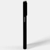Zwart Monogram Elegant I Case-Mate iPhone Case (Achterkant / Rechts)