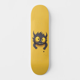 zwart monster skateboard