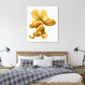 Zwart Moor Fancy Goldfish Wrapped Canvas (Insitu (Slaapkamer))
