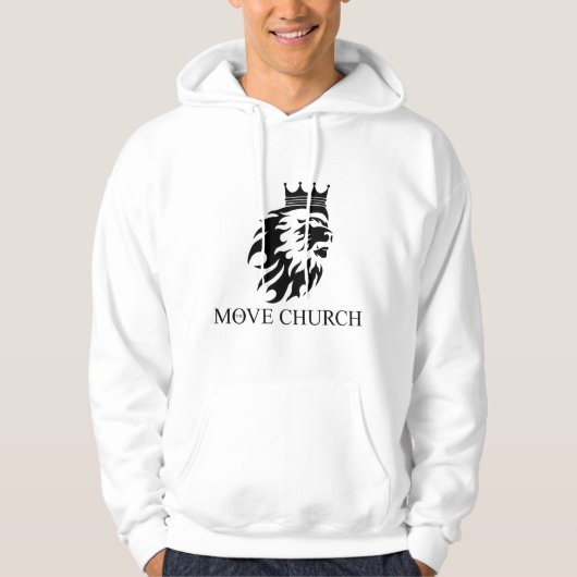 Zwart Move Kerk Logo SweatShirt (Voorkant)